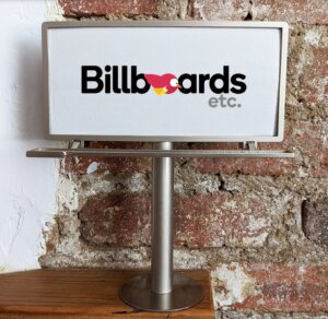 Mini Desktop Billboard