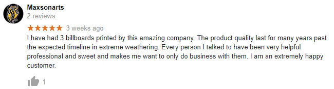 Google Review 1