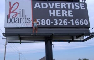 Renting a billboard is easy