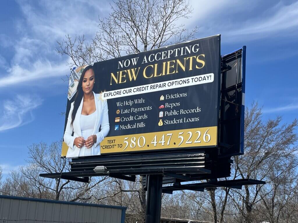 Credit Repair Billboard
