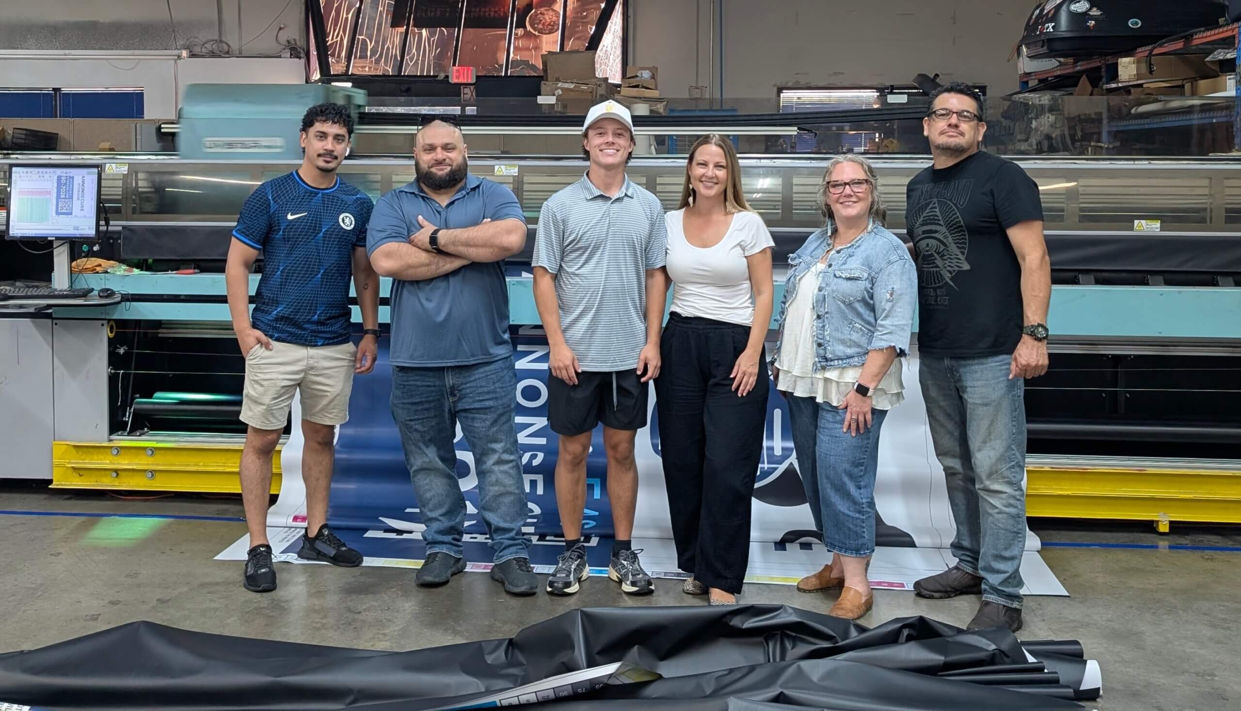 Billboard Printing Team