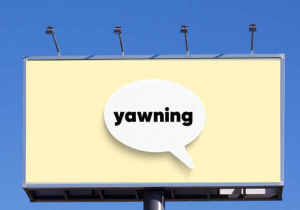 yawn...